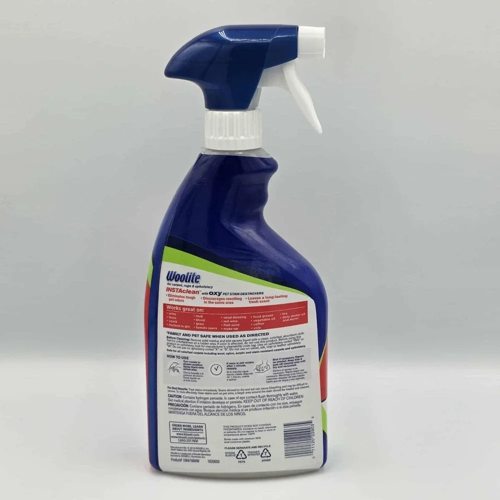 Woolite Instaclean w/Oxy Pet Stain Destroyers 22oz Spray Eliminates Odors - 2Pk